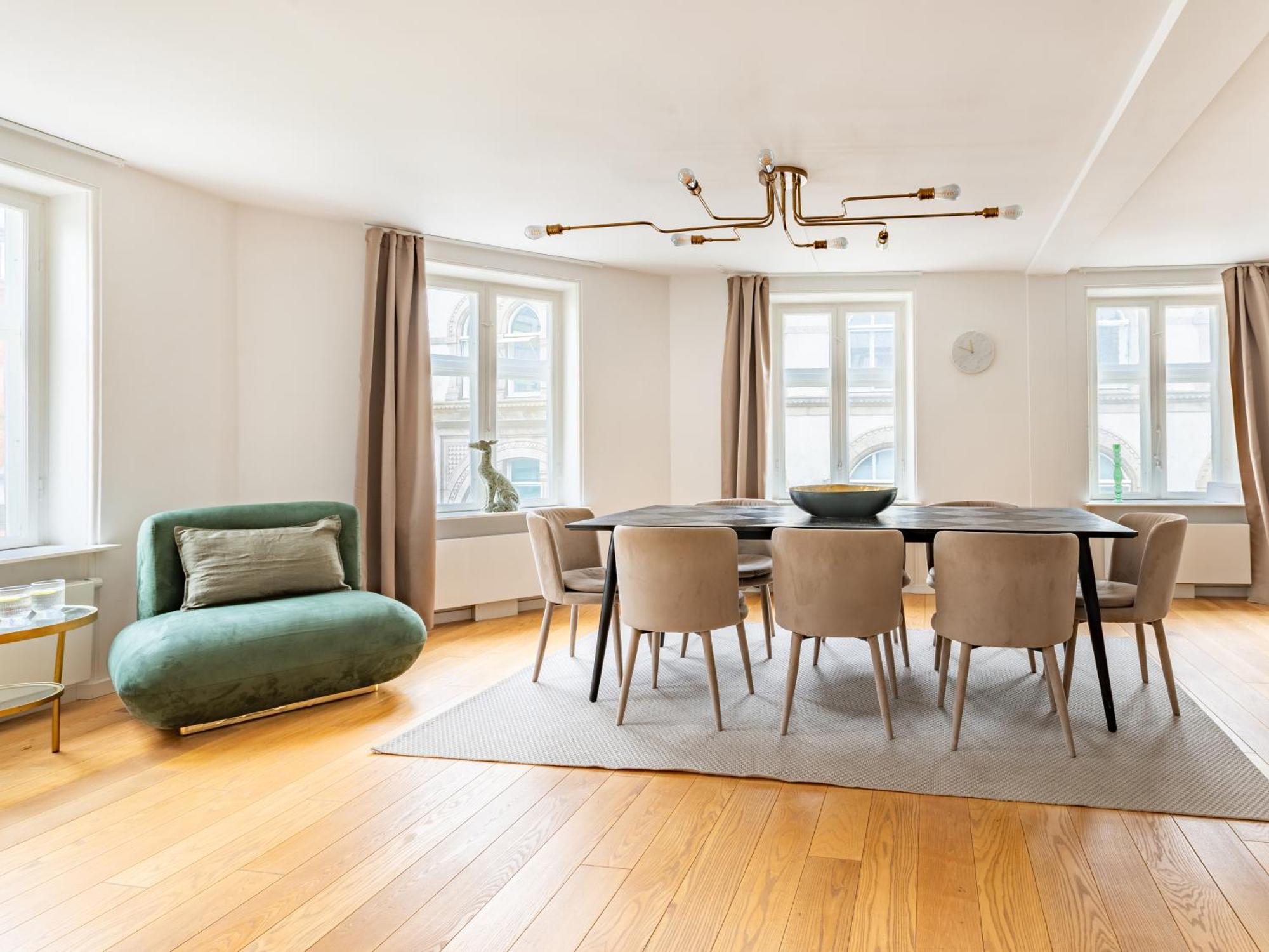 Sanders Regent - Chic Three-Bedroom Apartment Near Central Square Koppenhága Kültér fotó
